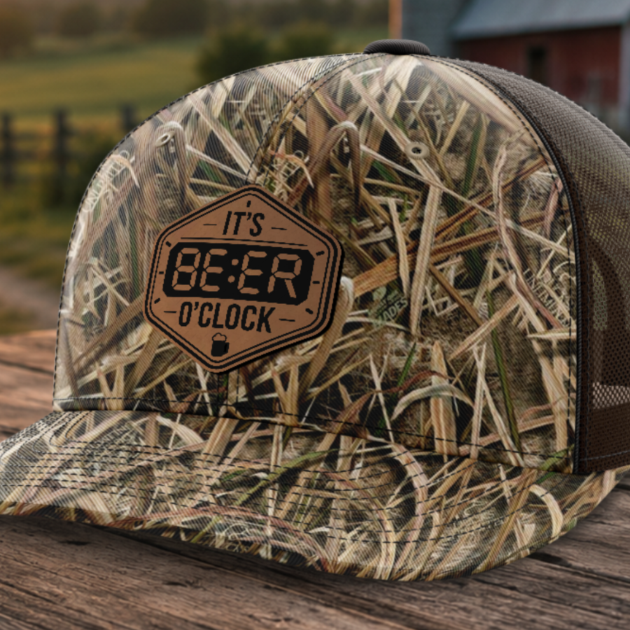 6 Panel | Beer O'Clock — Mossy Oak Shadow Grassblades