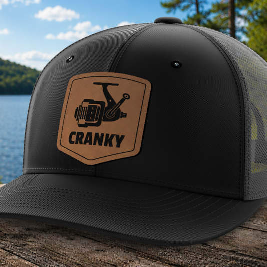 6 Panel | Cranky — Black | Dark Gray