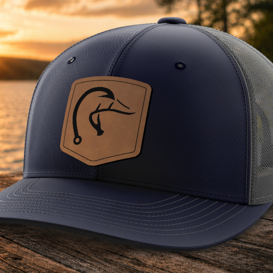 6 Panel | Duck Hook — Navy | Dark Gray